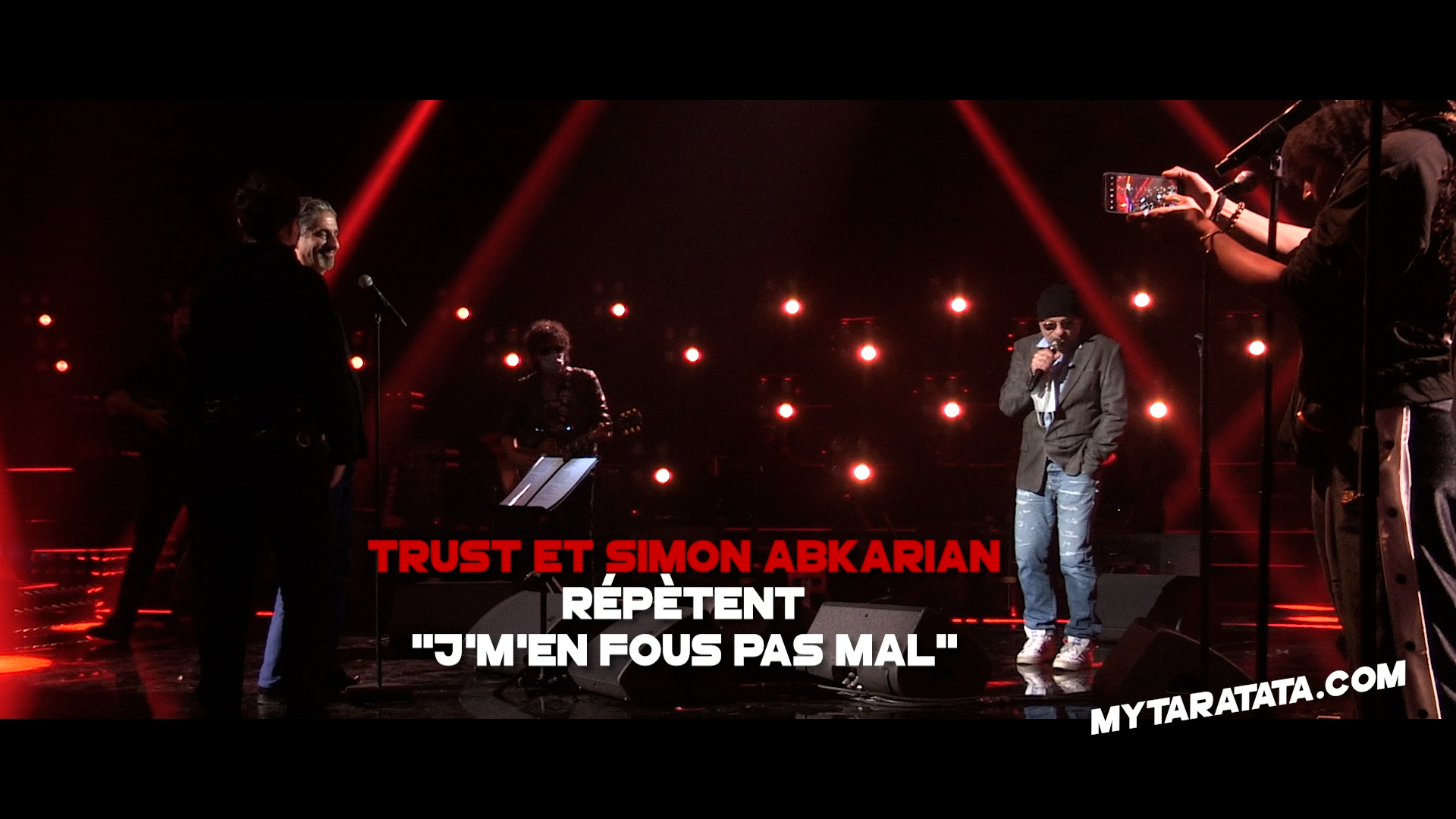 Taratata Les Coulisses Des R P Tes Avec Trust Simon Abkarian