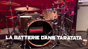 La batterie dans Taratata