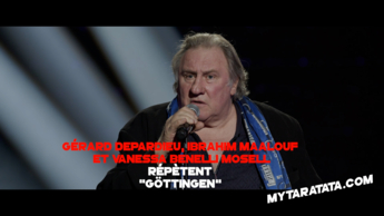 Les coulisses des répètes avec Gérard Depardieu & Ibrahim Maalouf & Vanessa Benelli Mosell (2021)