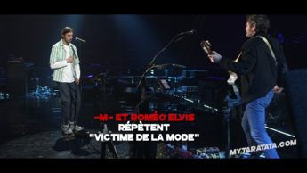 Les coulisses des répètes avec -M- & Roméo Elvis (2019)