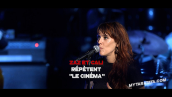 Les coulisses des répètes avec Zaz & Cali (2022)