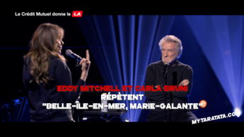 Les coulisses des répètes avec Eddy Mitchell / Carla Bruni (2024)