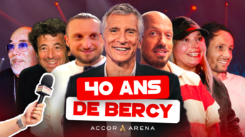 Les coulisses des 40 ANS DE BERCY avec TARATATA à l’Accor Arena !